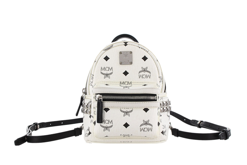 スターク エクストラ ミニ リュック サイドスタッズ 白