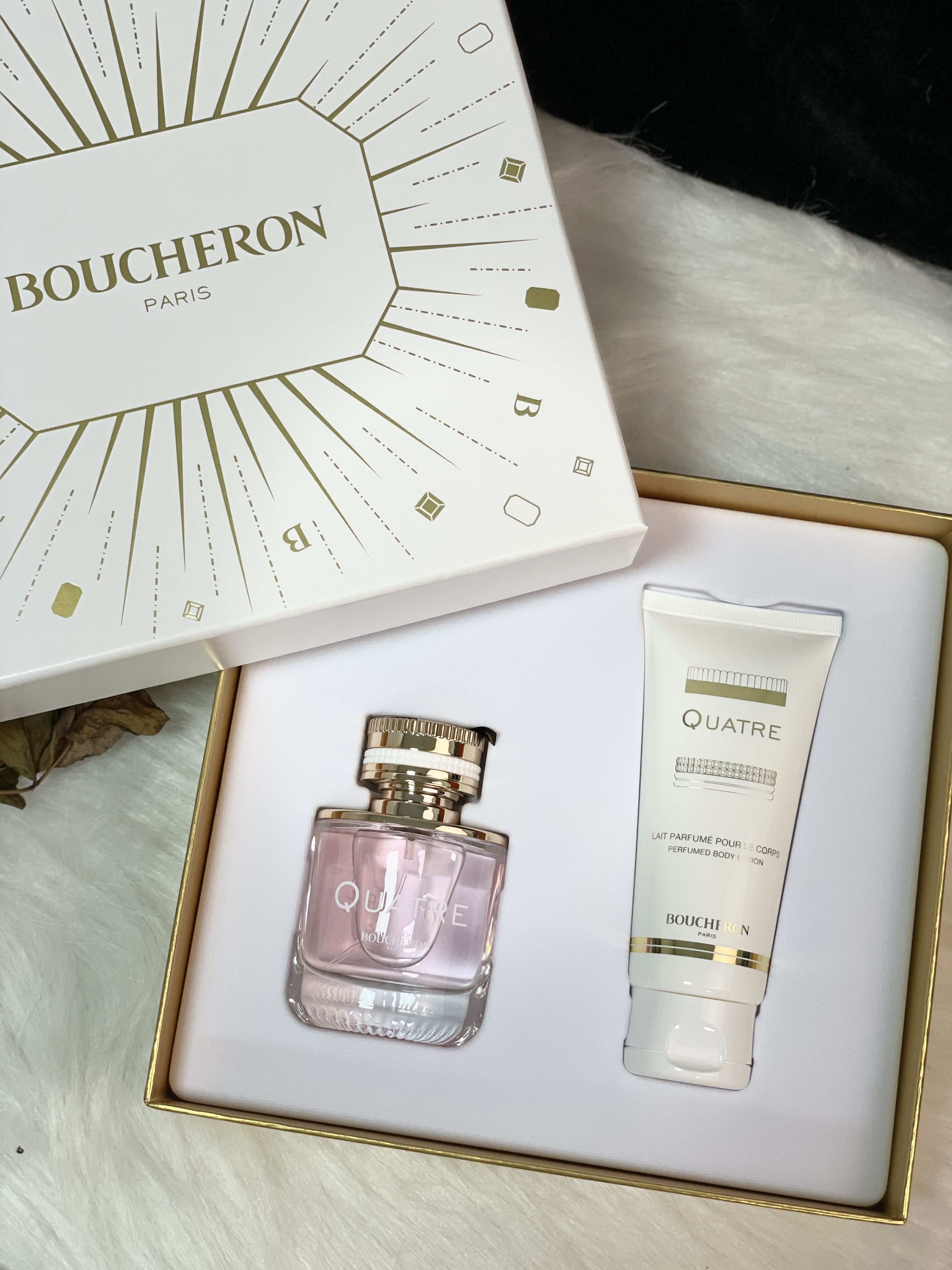 新品未使用箱付き)BOUCHERON QUATRE 女性用香水 新品未使用箱付き