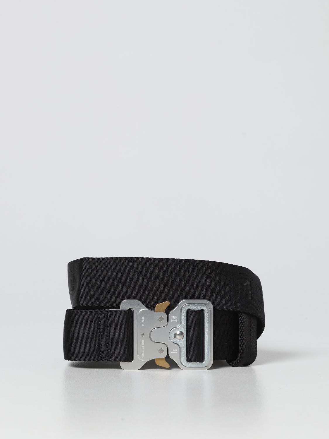 Alyx belt with rollercoaster snap buckle - Black | AAUBT0001FA03