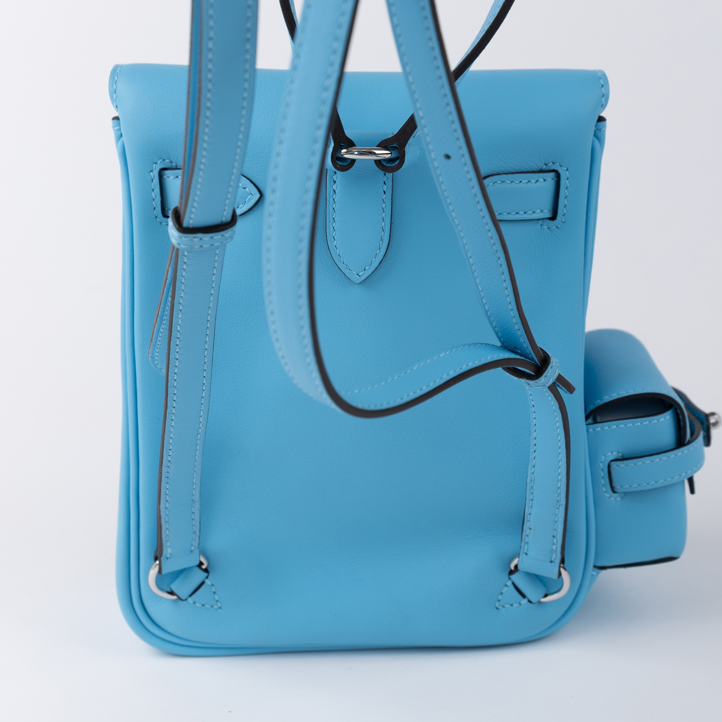 ランク N 新品 HERMÈS エルメス ケリージャンプ セレステ (7N