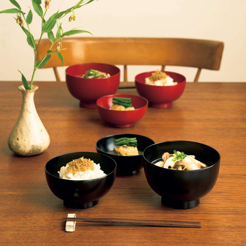 越前漆器 食器洗浄機対応三つ組椀 通販 - ディノス