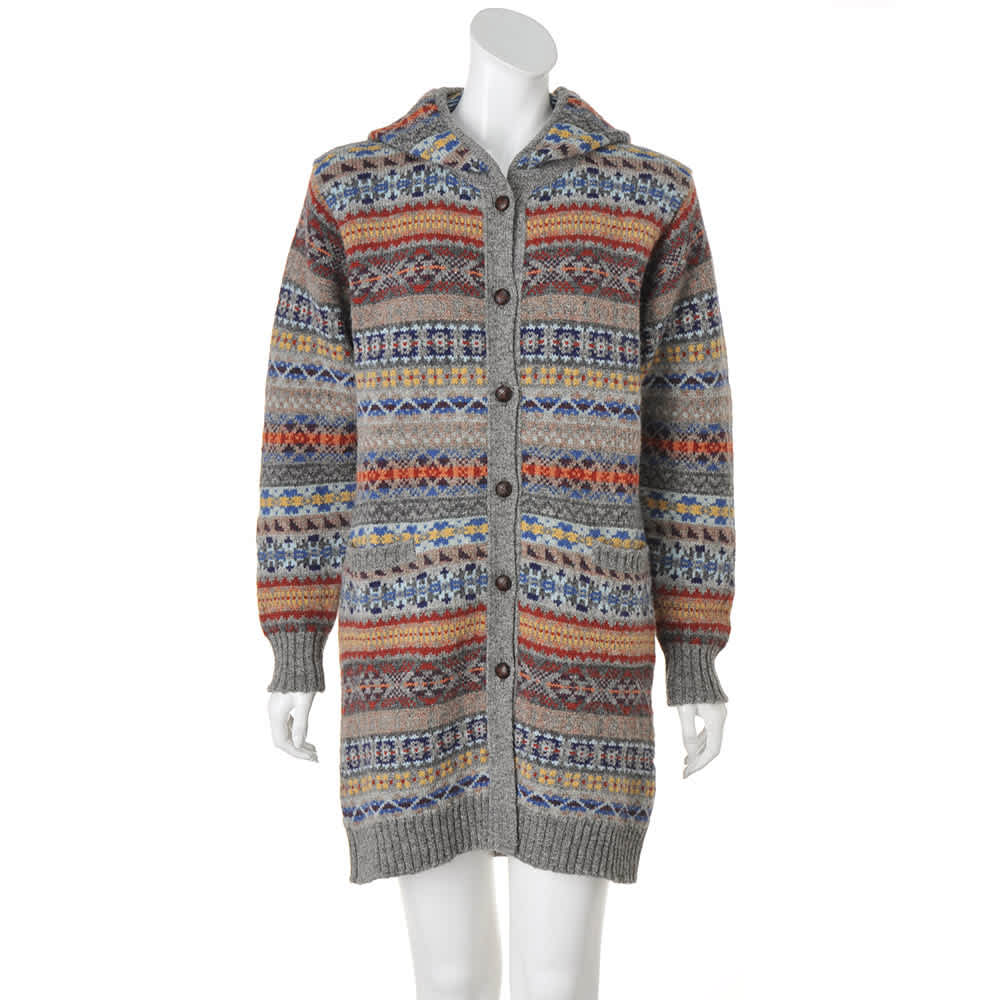 ジャミーソンズ社製 ジャカードロングパーカ 通販 - ディノス