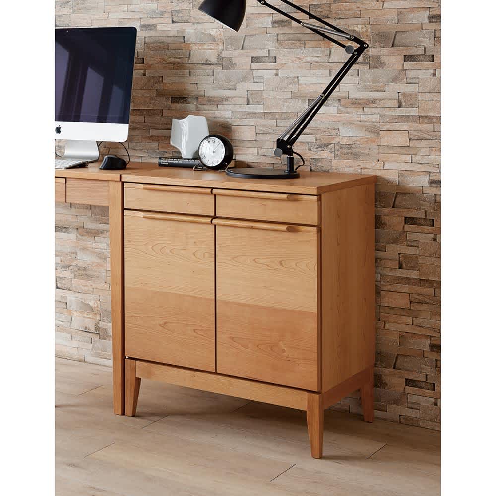 Blossom（ブロッサム） チェリー天然木北欧風シリーズ 収納