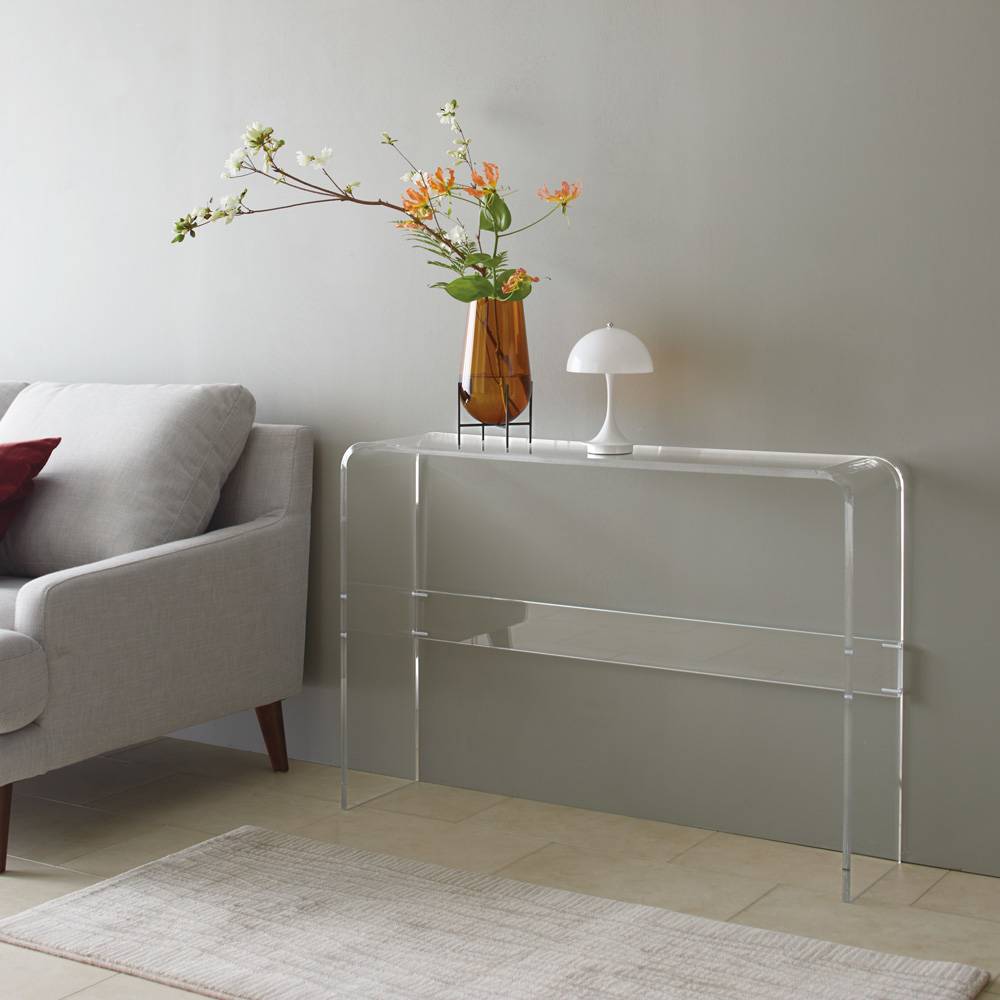 dショッピング |≪幅40cm≫Gel/ジェル アクリルコンソールテーブル