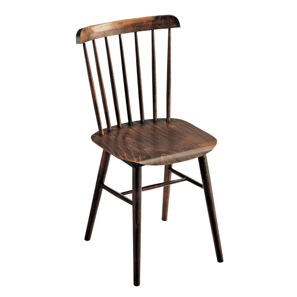 アンティーク風ウィンザーチェア［TON曲げ木ダイニングチェア］ 通販