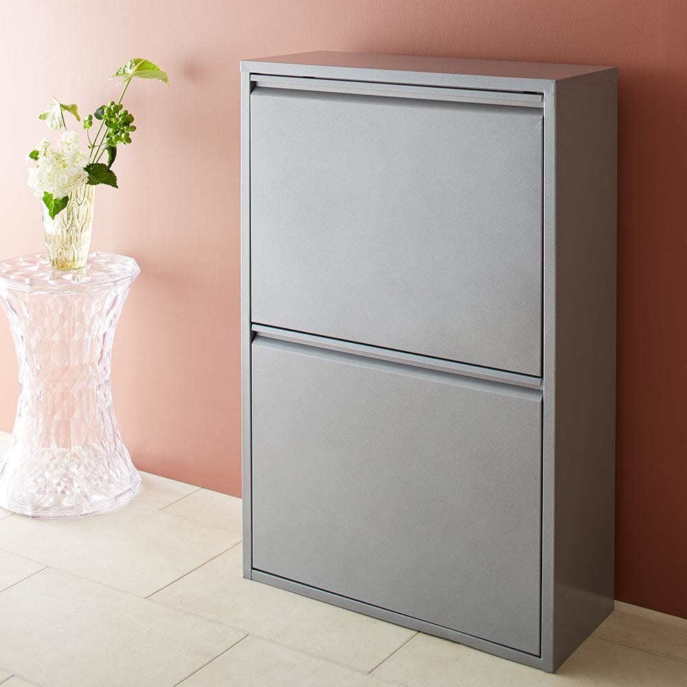 DOTTUS/ドッタス ダストボックス2×2段（4分別ゴミ箱）幅60cm奥行25cm高