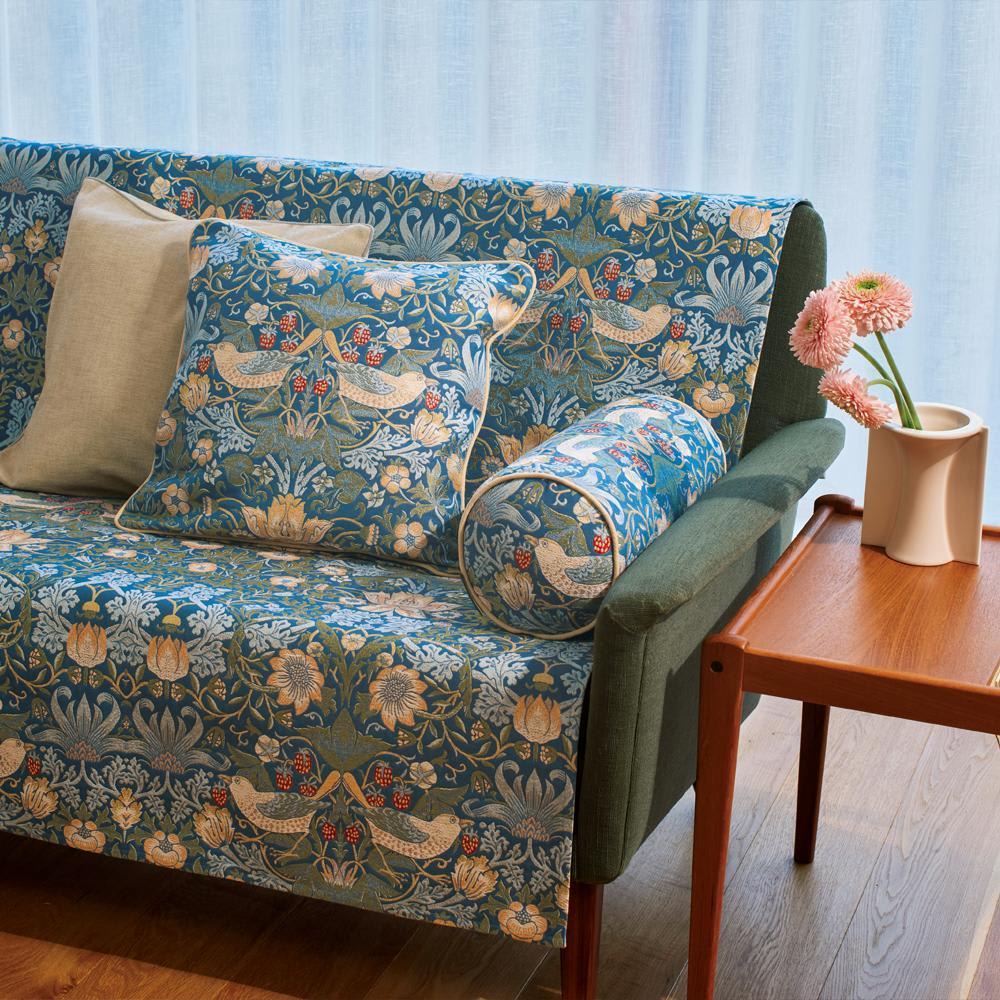 モリスデザインスタジオ ジャカード織ソファカバー 通販 - ディノス