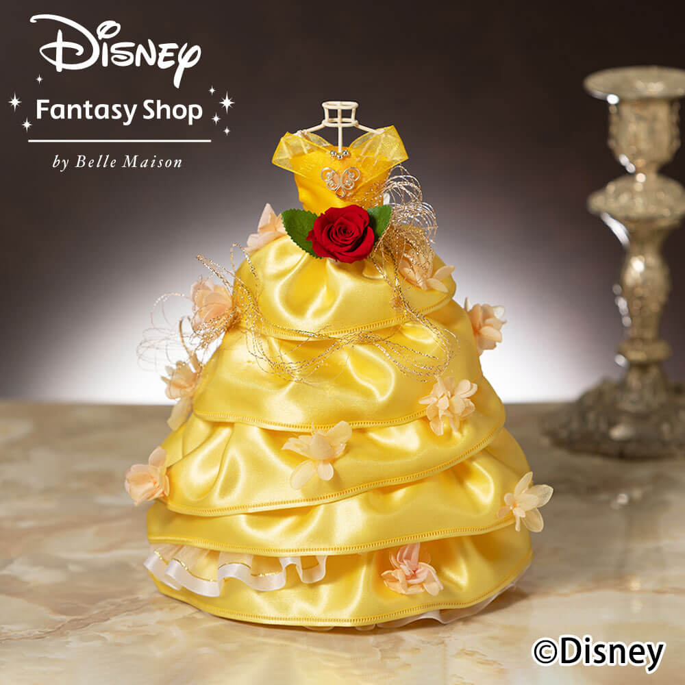 お急ぎ便 ディズニー プリザーブドフラワー「プリンセス・ベル