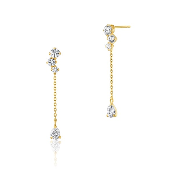 K10イエローゴールド ピアス | 111636153019 | 【公式】4℃ジュエリー