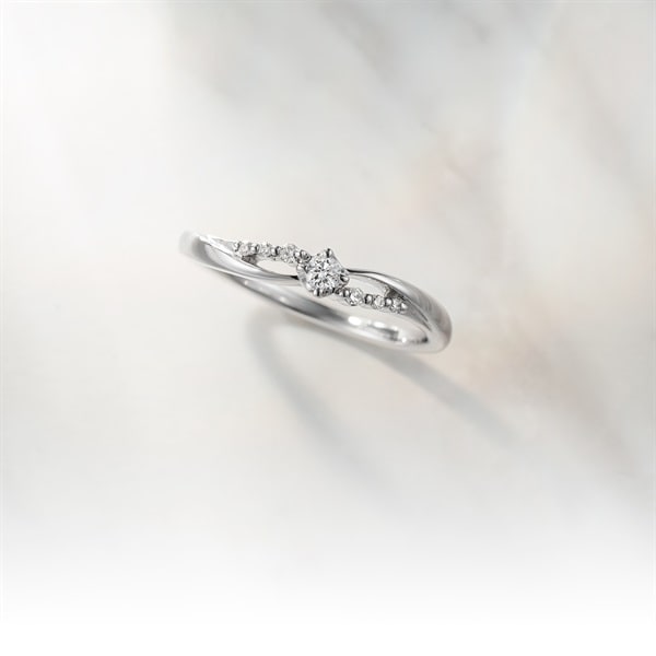 K18ホワイトゴールド リング | 111741143204 | 【公式】4℃ジュエリー