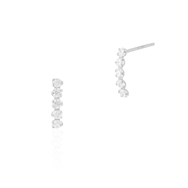 K10ホワイトゴールド ピアス | 112416153206 | 【公式】4℃ジュエリー