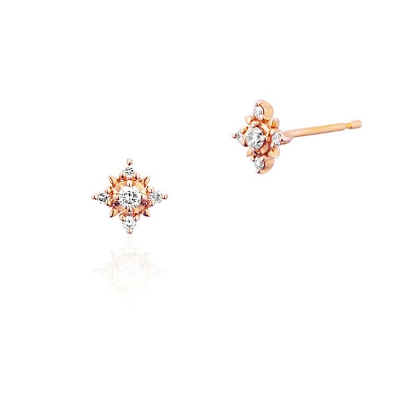 K18ピンクゴールド ピアス | 151941153103 | 【公式】Canal4℃ (カナル