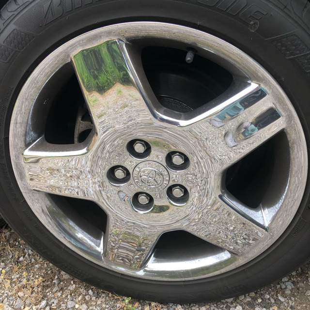 トヨタ - トヨタ 30 セルシオ 純正 オプション メッキホイールの通販