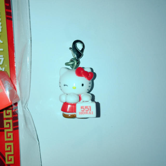 ハローキティ - キティちゃん＊551 蓬莱 ストラップ 3個セットの通販