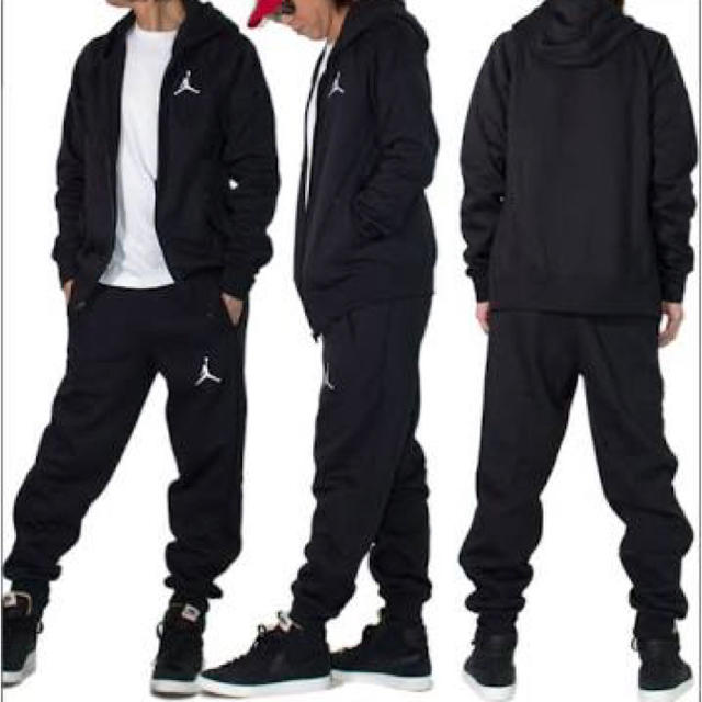 NIKE - 新品 Jordan Lサイズ 黒 セットアップ ジャージ Nike ナイキ 23