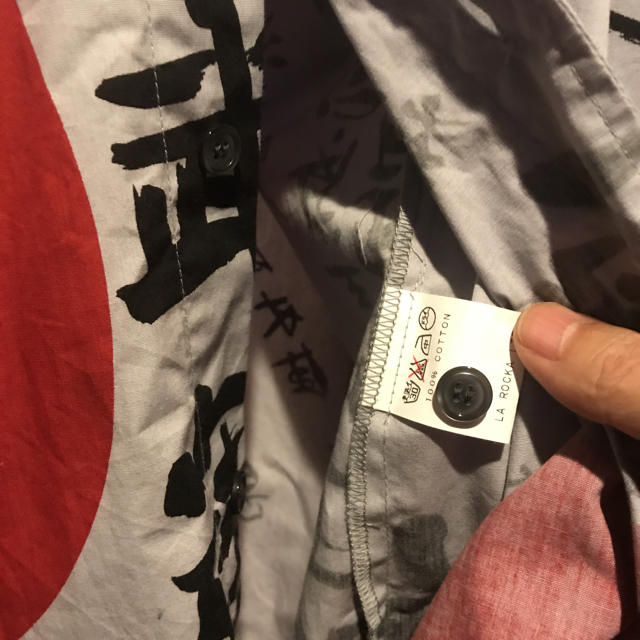 ACNE - 激レアジョンソンズラロッカ日の丸漢字シャツ美品の通販 by