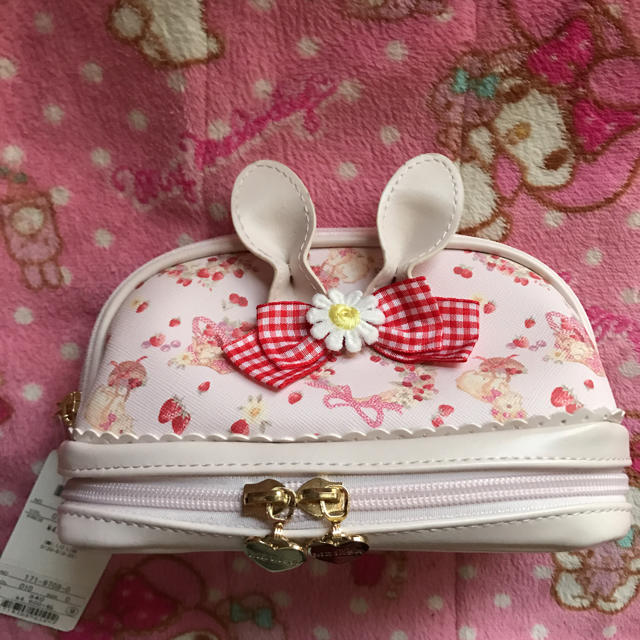 LIZ LISA - リズリサ ラビットリボンポーチ ピンクの通販 by ゆき