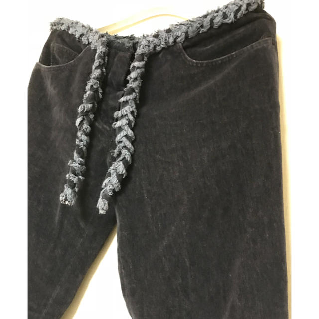 CHANEL CHANELベロアパンツ シャネル ココマーク ベロア パンツ CHANEL