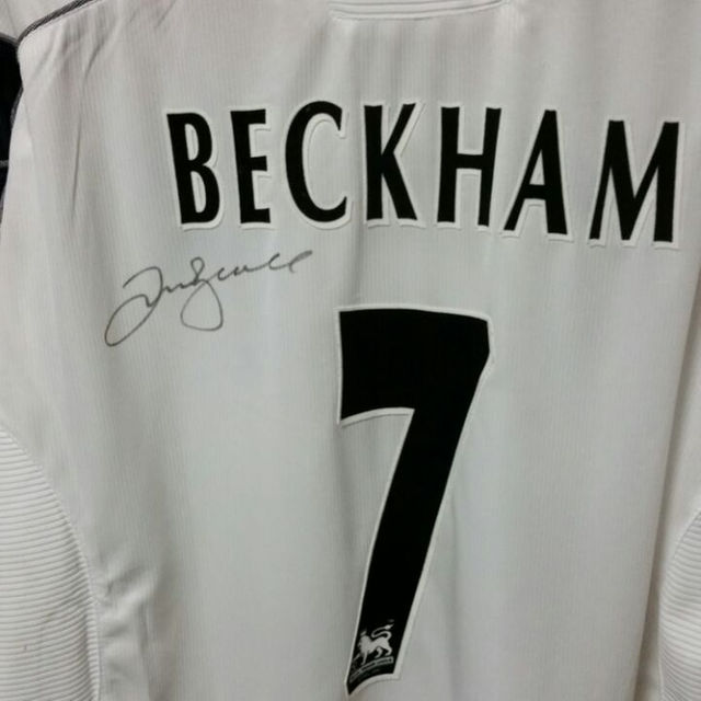 UMBRO - ﾍﾞｯｶﾑ☆直筆ｻｲﾝ入りﾕﾆﾌｫｰﾑ ﾏﾝﾁｪｽﾀｰUの通販 by Silver Bullet