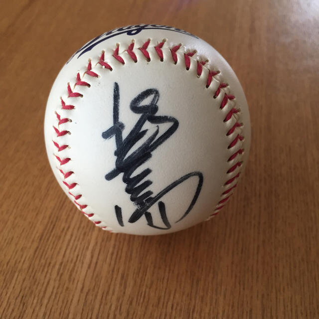福留選手 サインボール 中日ドラゴンズ - 阪神 福留孝介 中日