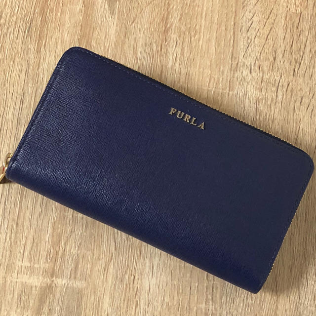 FURLA - フルラ 長財布 ネイビーの通販 by xxxx shop｜フルラならラクマ