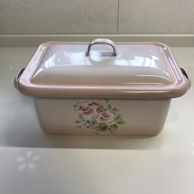 イマン オデット ホーロー 角ストッカー ⑦ イマン オデット ホーロー