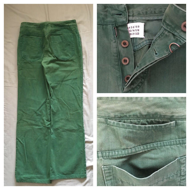 最初期 01ss Martin Margiela セーラーパンツ 46 最初期 01ss Martin