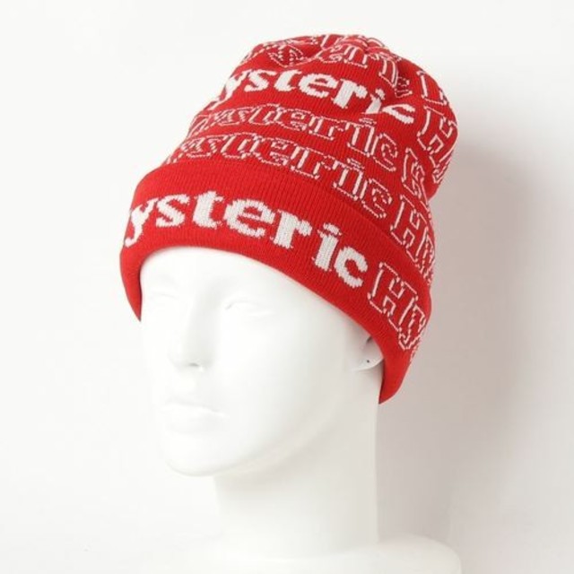 HYSTERIC GLAMOUR - HYSTERIC GLAMOUR LOGOニットキャップの通販 by