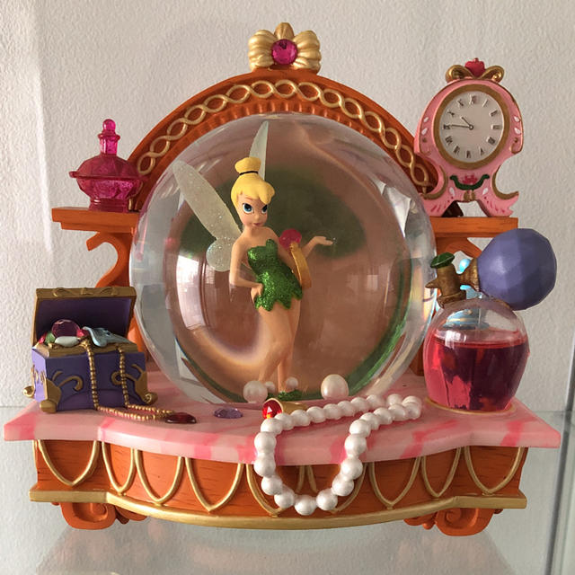 ディズニー クラシックプー ディズニーオルゴール付きスノーボール