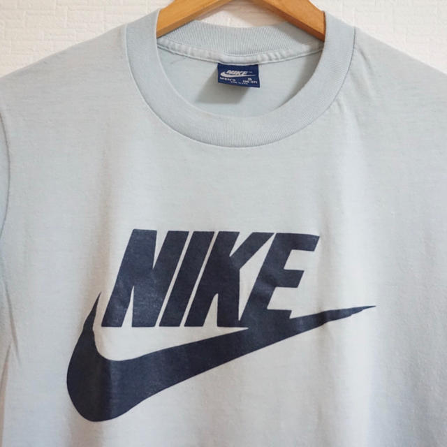 NIKE - ヴィンテージ 80s 紺タグ ナイキ Tシャツ スウォッシュ 古着