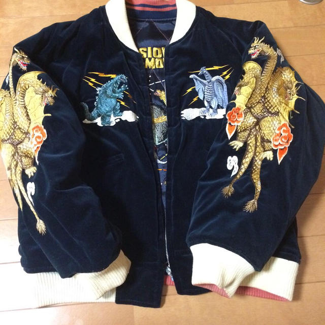 リアルマッコイ冒険王ゴジラスカジャンの通販 by K-R-M's shop｜ラクマ