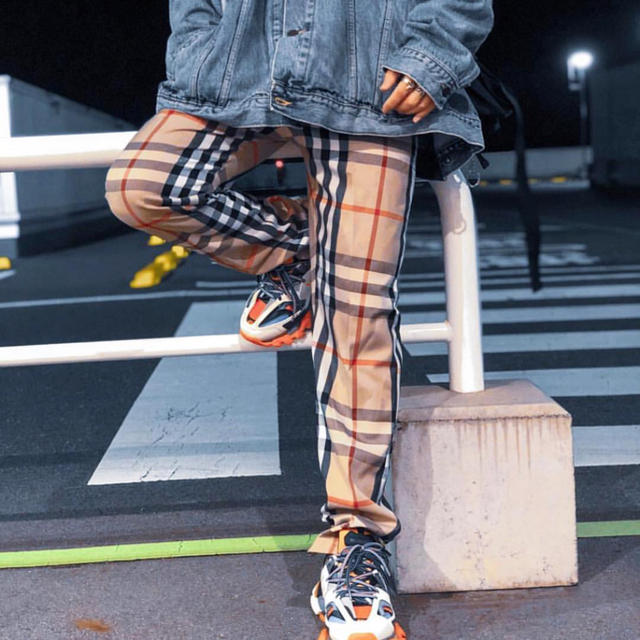 バーバリー チェックパンツ バーバリー パンツ BURBERRY LONDON