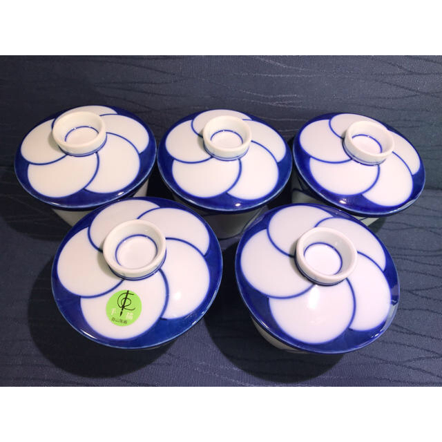 白山陶器 - 白山陶器 ねじり梅 茶碗蒸し器 5つの通販 by ☆みちみち