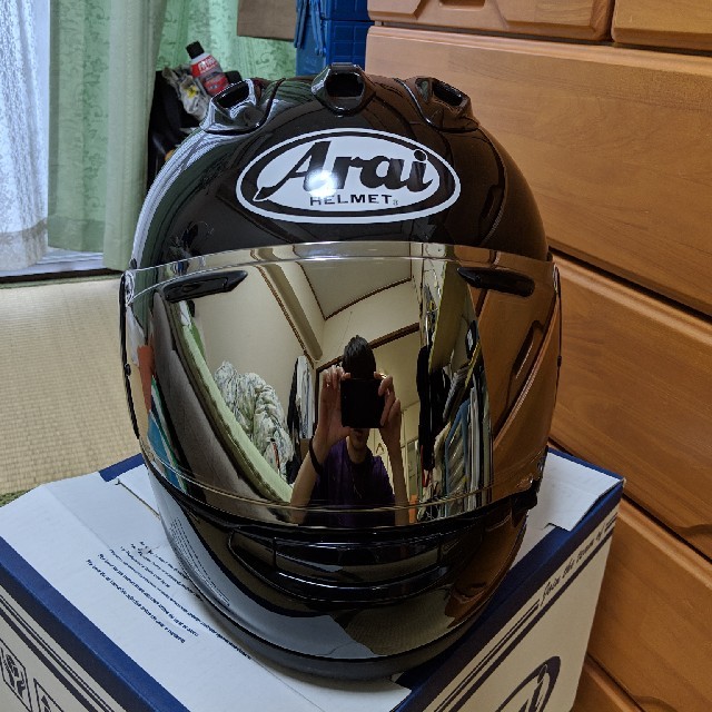 arai RX-7X グラスブラック 使用少 美品の通販 by buzz's shop｜ラクマ