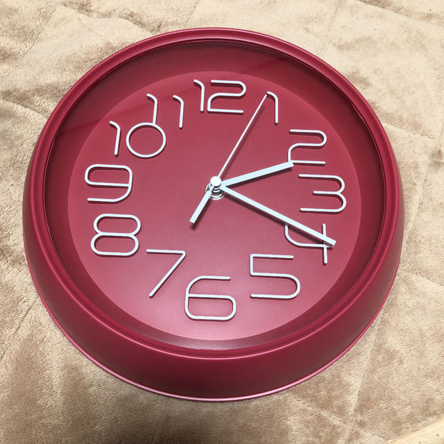 ニトリ - ニトリ 掛け時計 赤の通販 by mmn's shop｜ニトリならラクマ