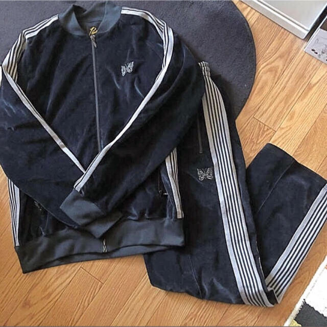 Needles ベロア パピヨン柄 セットアップ