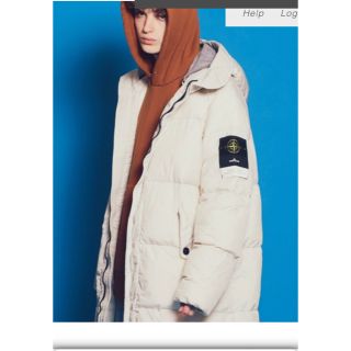 STONE ISLAND（ダウンジャケット ・ ホワイト/白色系）のフリマ