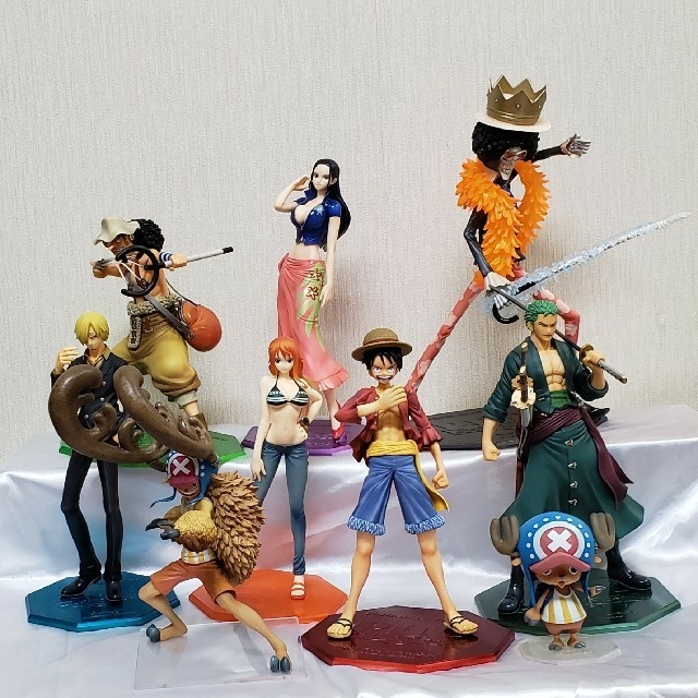 ワンピース フィギュア pop セット 麦わらの一味 ワンピース麦わら帽子