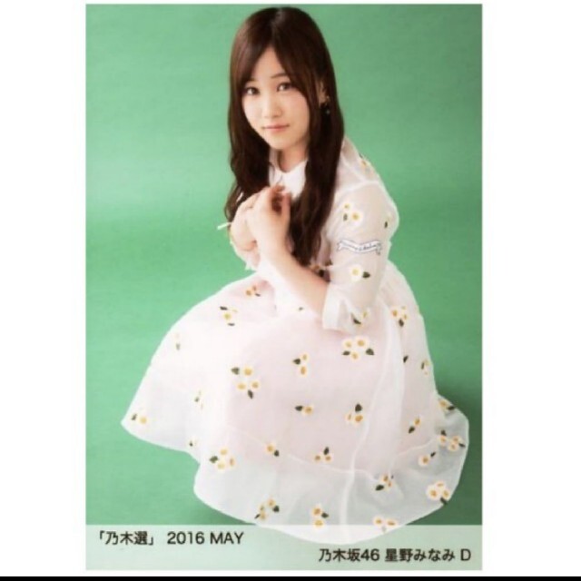 乃木坂46 - 乃木坂46 生写真星野みなみインフルエンサー 選抜ver. 5種