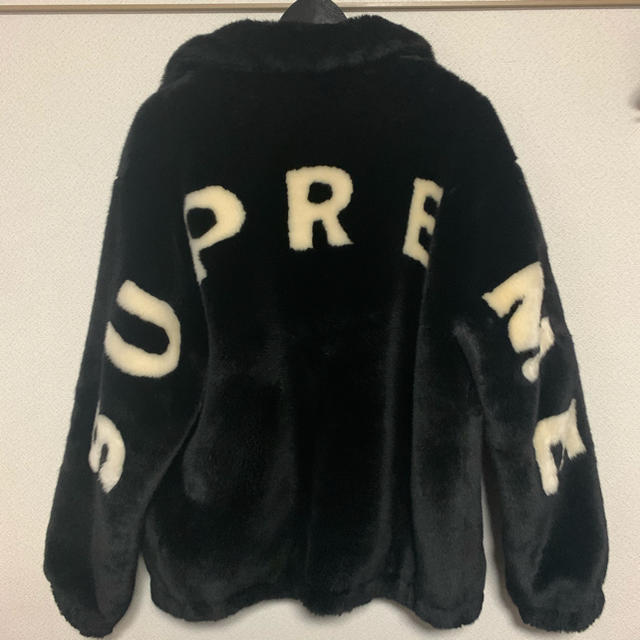 Supreme - Supreme faux fur bomber ファーボンバージャケット 黒の