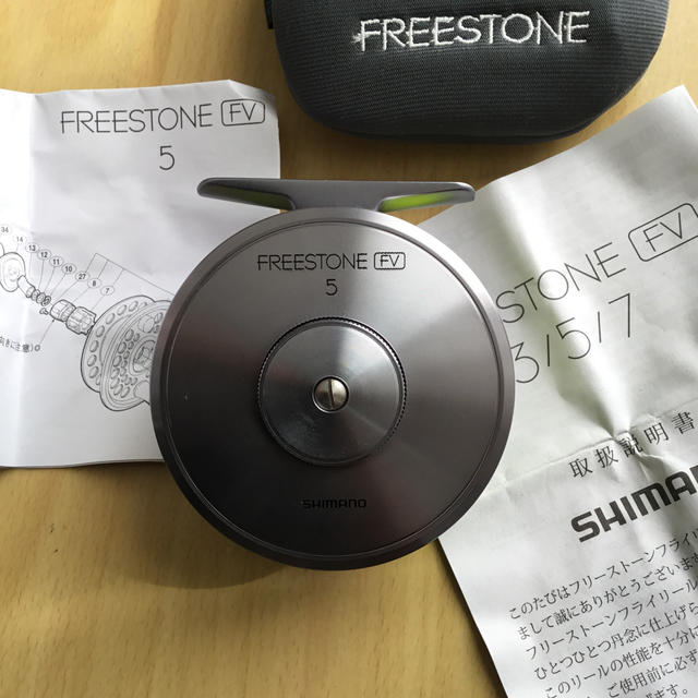 SHIMANO - フライ リール フリーストーン FV 5 新品未使用 ライン付き