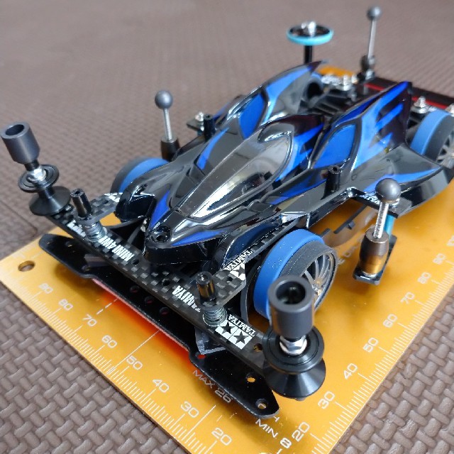 ミニ四駆 完成品 マンタレイ Black&Blue Special ミニ四駆 完成品
