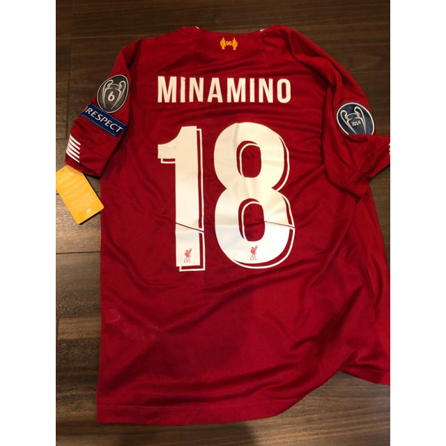 New Balance - 南野リバプール19/20 CL仕様ユニフォーム M