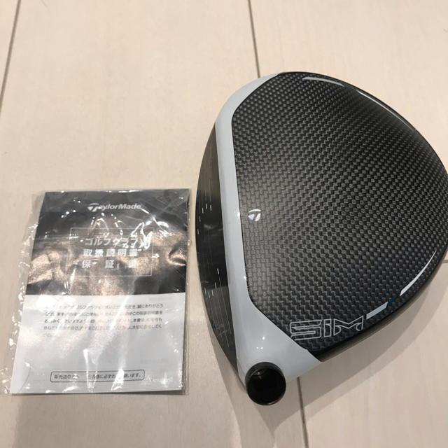 テーラーメイドSIM MAXドライバーヘッド10.5 テーラーメイド SIM MAX