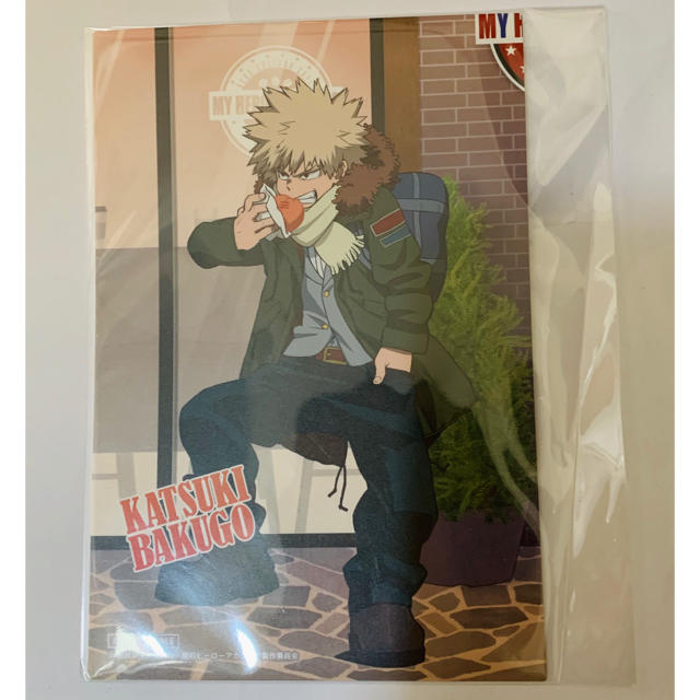 ヒロアカ コラボカフェ特典【3点セット】爆豪勝己 特典コースター