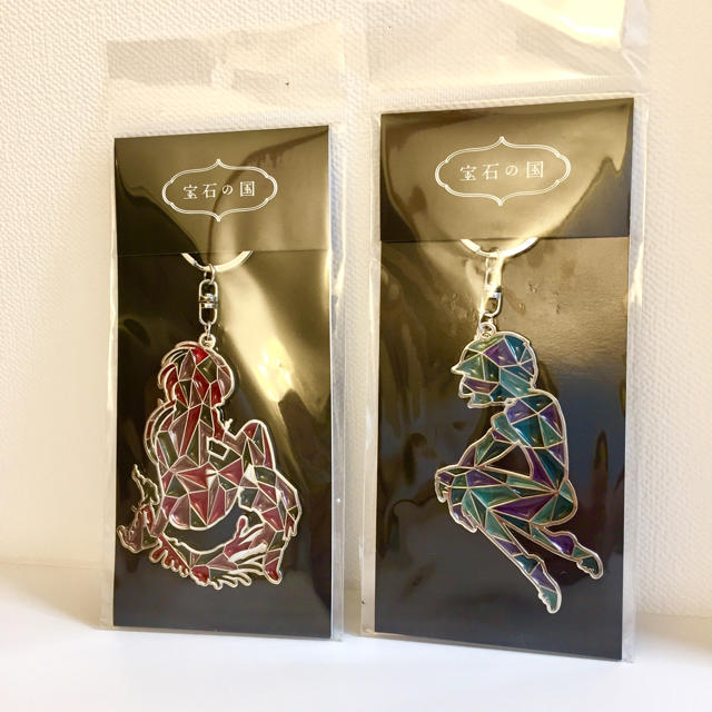 宝石の国 シンシャ ステンドグラス風キーホルダー 宝石の国