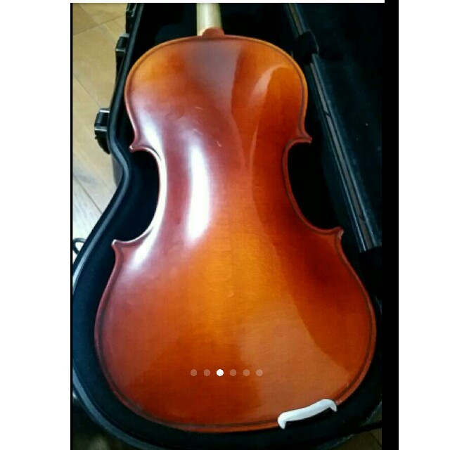 高級 バイオリン 鈴木 No.230 4/4 証明ラベル有、弓ケース付 定価6万の