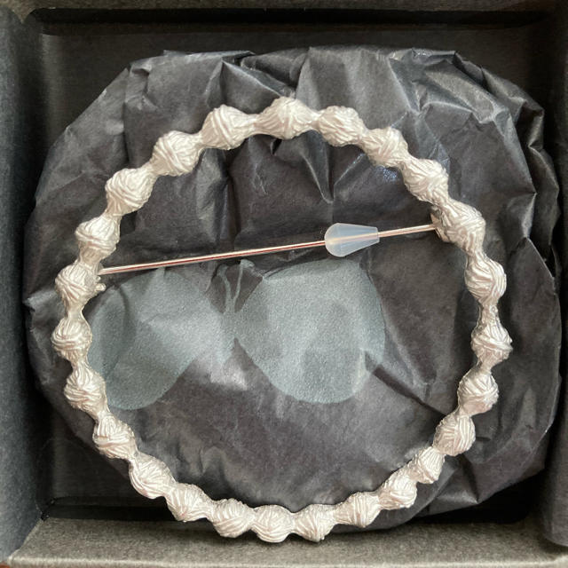 mina perhonen - 【正規品】真鍮製 シルバータンバリンブローチ ミナ