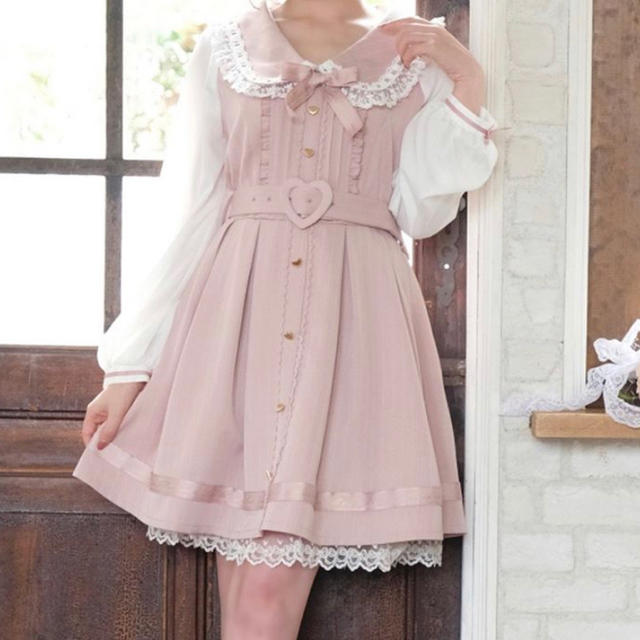 リズリサ Salon de Fraise柄ワンピース ピンク 【公式通販】