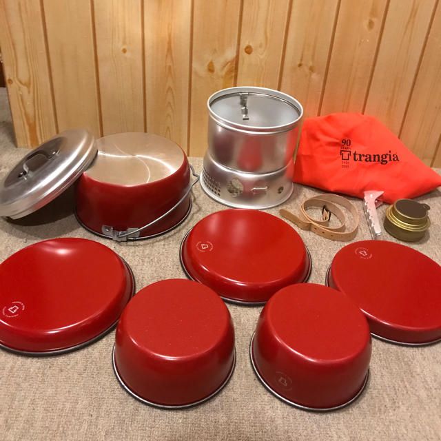 Trangia ストームクッカーS 赤トラ コッヘルセット Trangia ストーム
